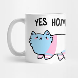 Trans Cat Mug